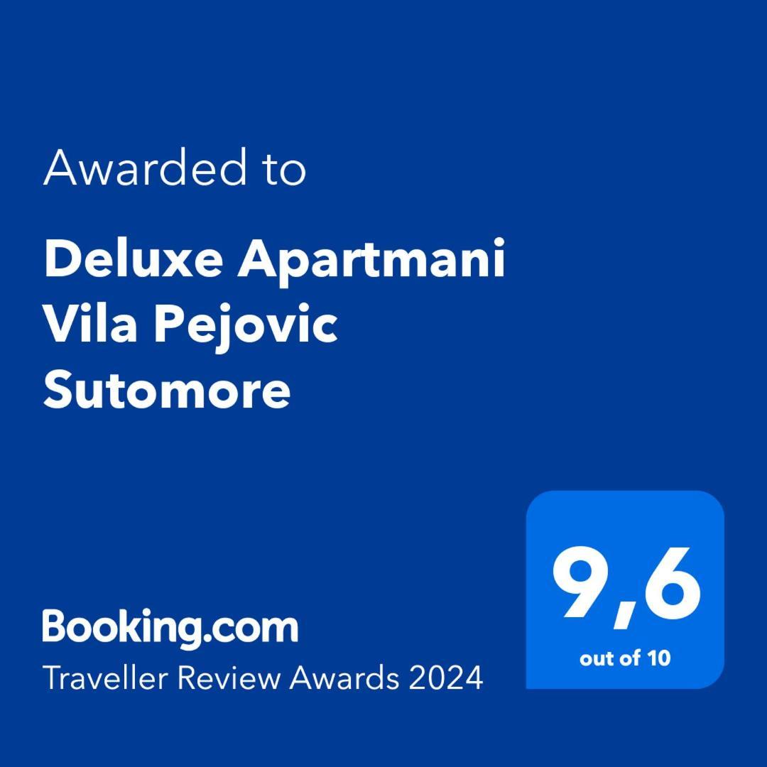 Deluxe Apartmani Vila Pejovic Sutomore Exteriér fotografie
